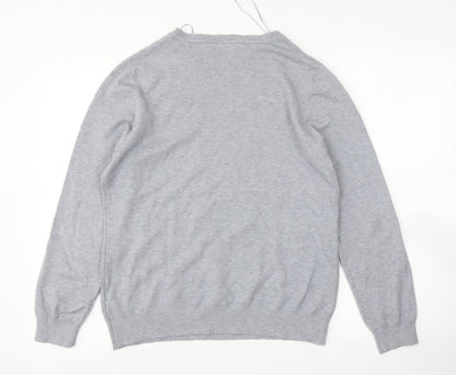 Peacocks Womens Grey   Pullover Sweatshirt Size 14