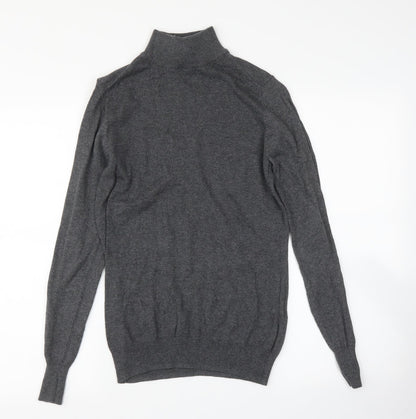 Womens UK Size 6 Warehouse Grey Pullover Jumper