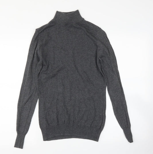 Womens UK Size 6 Warehouse Grey Pullover Jumper