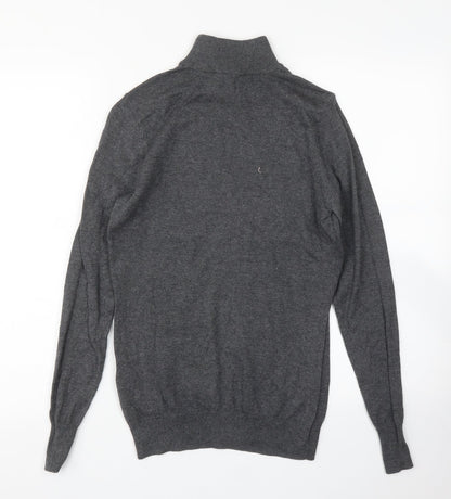 Womens UK Size 6 Warehouse Grey Pullover Jumper