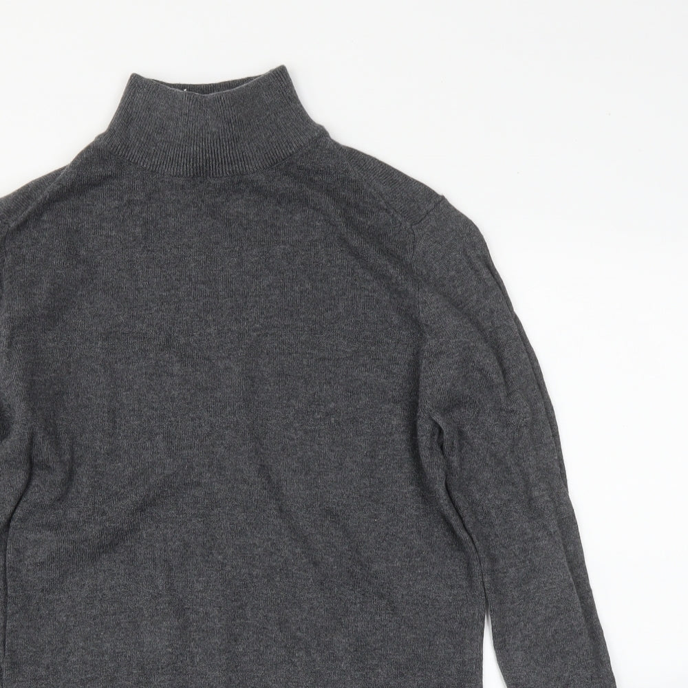 Womens UK Size 6 Warehouse Grey Pullover Jumper