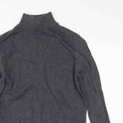Womens UK Size 6 Warehouse Grey Pullover Jumper
