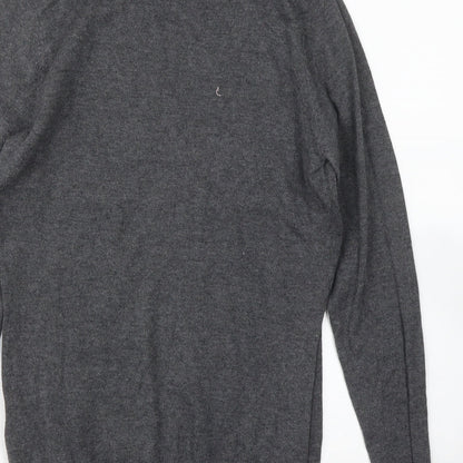 Womens UK Size 6 Warehouse Grey Pullover Jumper