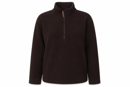 Suzanne Grae Womens Brown   Pullover Sweatshirt Size M