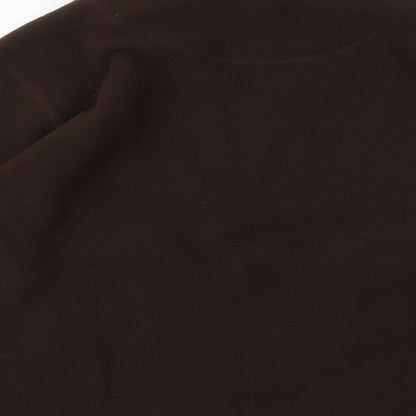 Suzanne Grae Womens Brown   Pullover Sweatshirt Size M