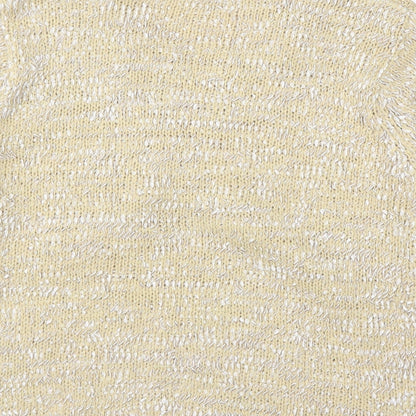 Womens UK Size S Ann Marie Gold Pullover Jumper
