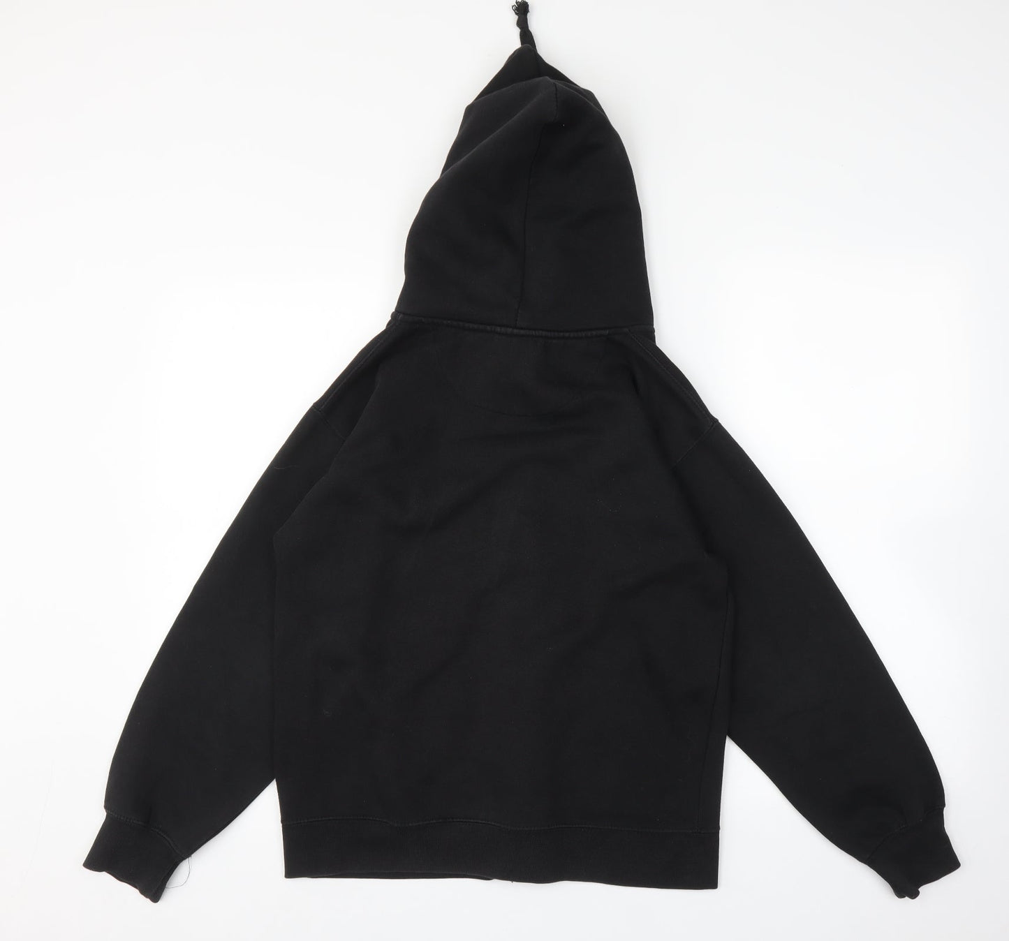 Womens UK Size XS CottonRidge Black Full Zip Hoodie