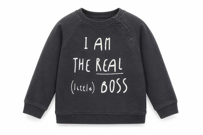 La Redoute Boys Grey   Pullover Sweatshirt Size 2 Years