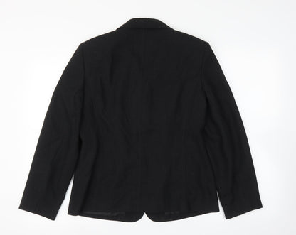 Kirsten Womens Black   Jacket Sport Coat Size 12