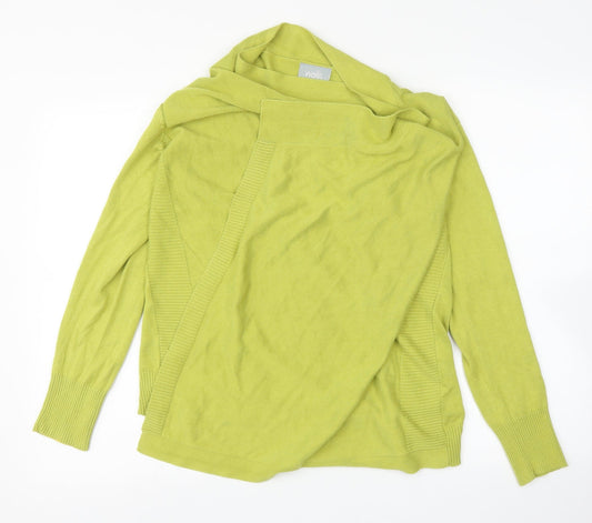 Womens UK Size L Wallis Green Cardigan Jumper