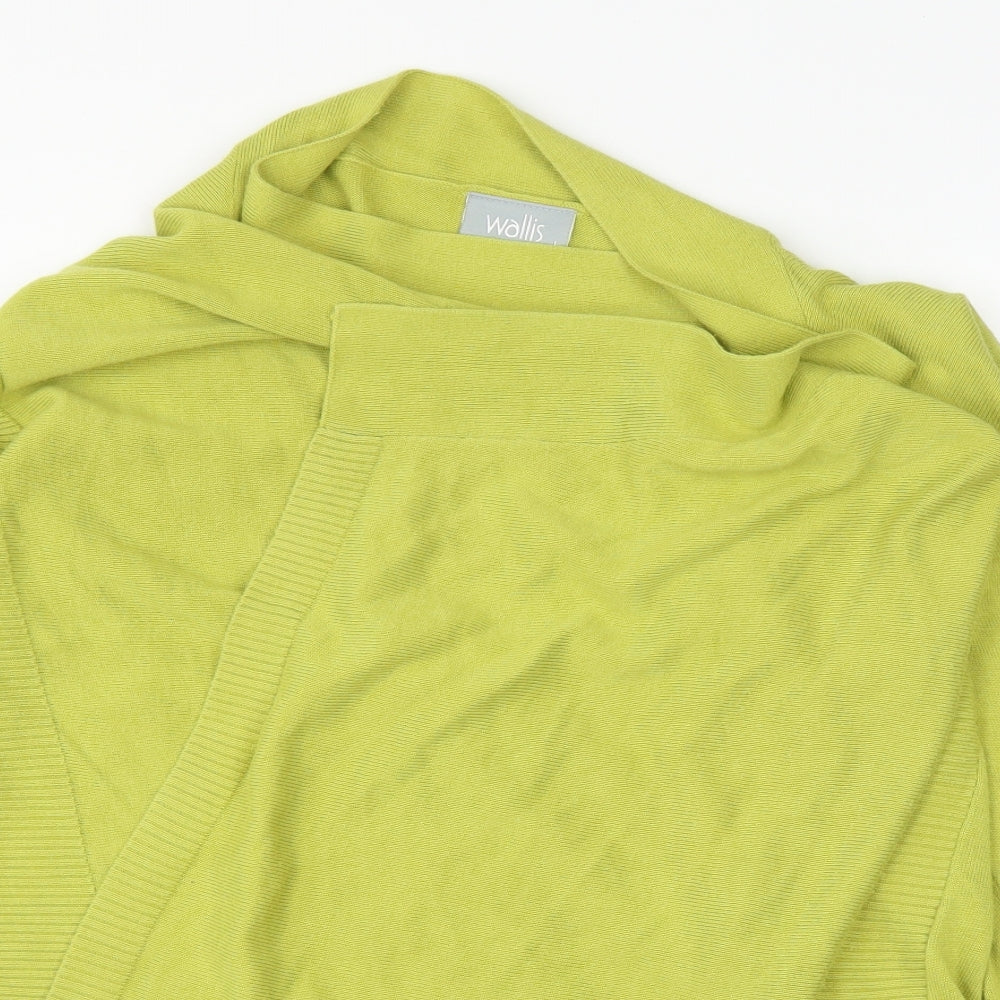 Womens UK Size L Wallis Green Cardigan Jumper