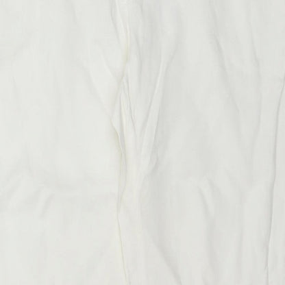 Beach Cafe Womens Ivory   Trousers  Size L L31 in