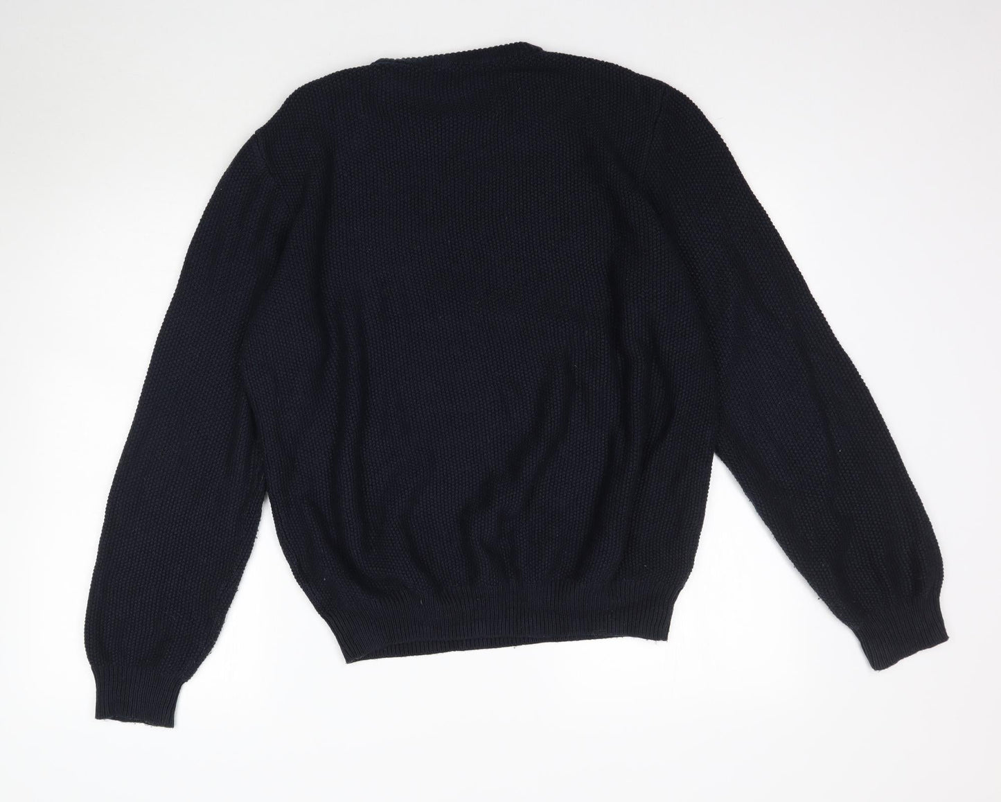 Womens UK Size L M&Co Blue Pullover Jumper