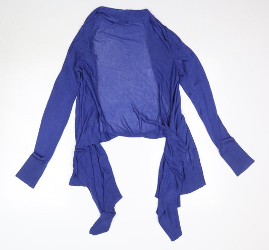 Womens UK Size XS H&M Blue Cardigan Jumper