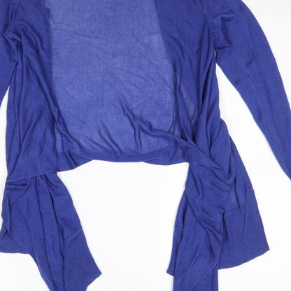 Womens UK Size XS H&M Blue Cardigan Jumper