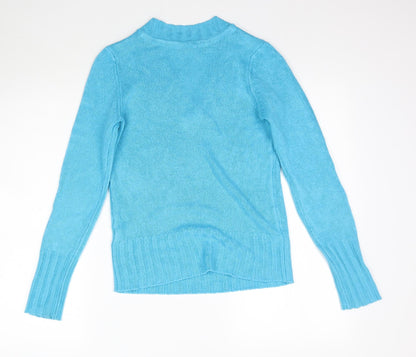 Womens UK Size XS bpc Blue Pullover Jumper