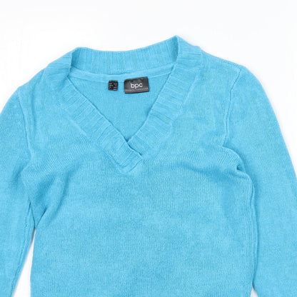 Womens UK Size XS bpc Blue Pullover Jumper