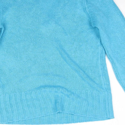 Womens UK Size XS bpc Blue Pullover Jumper