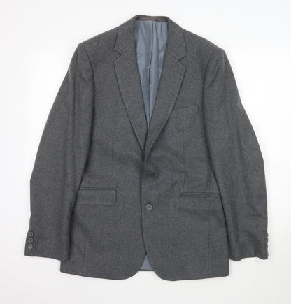 Bricks Mens Grey   Jacket Suit Jacket Size 38