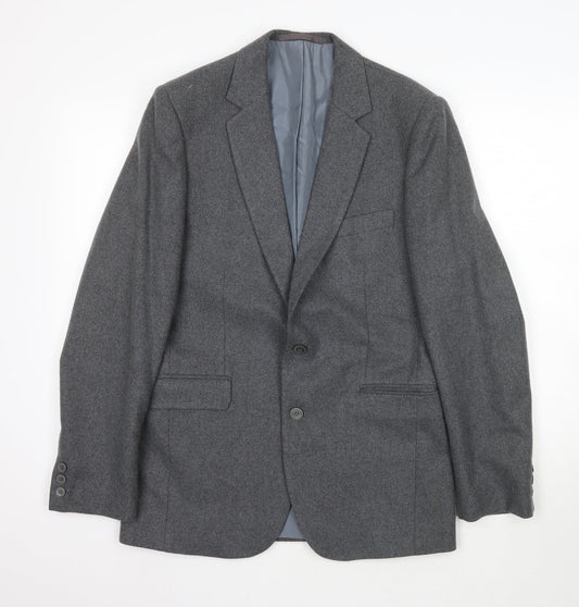 Bricks Mens Grey   Jacket Suit Jacket Size 38