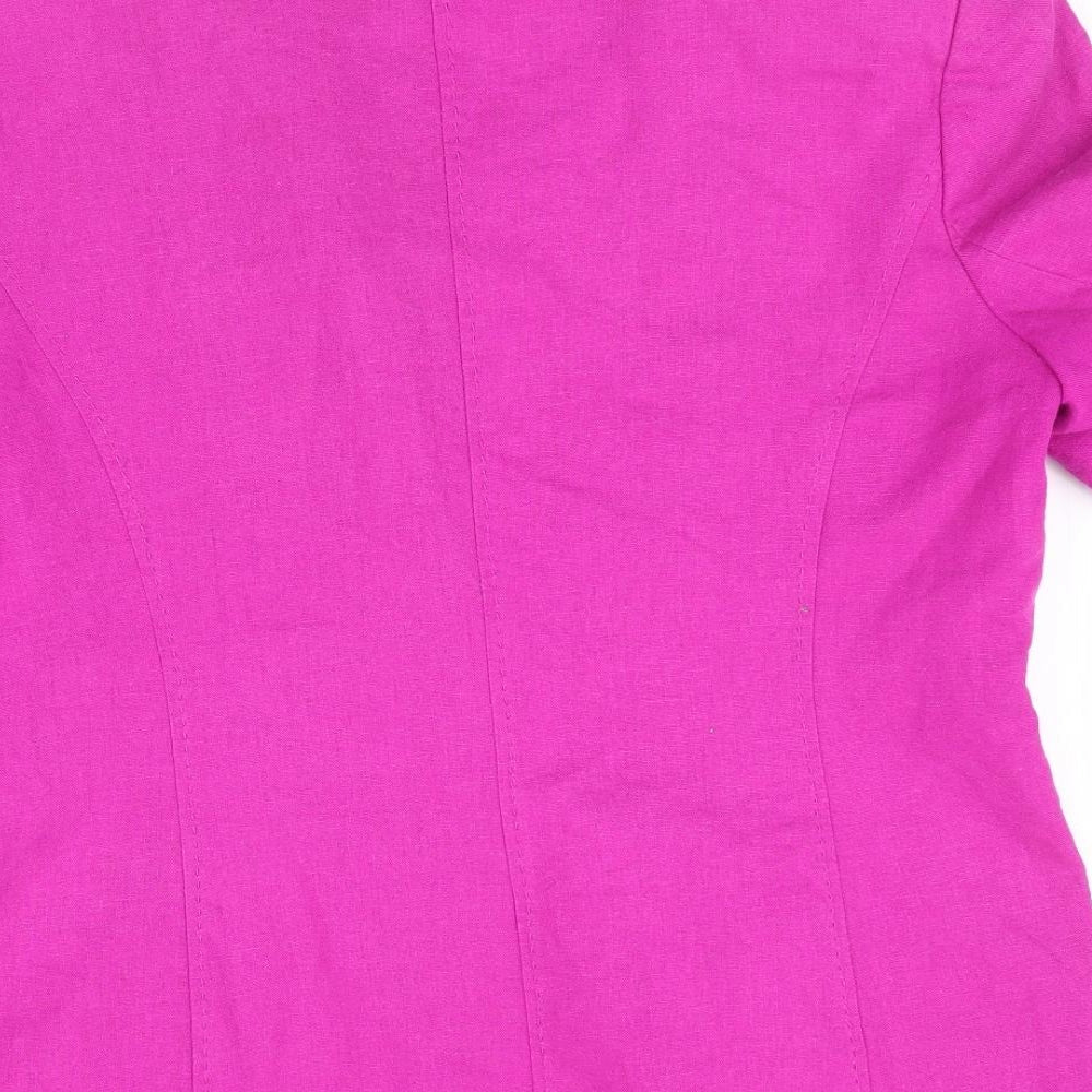 Womens UK Size 12 BM Collection Pink Jacket