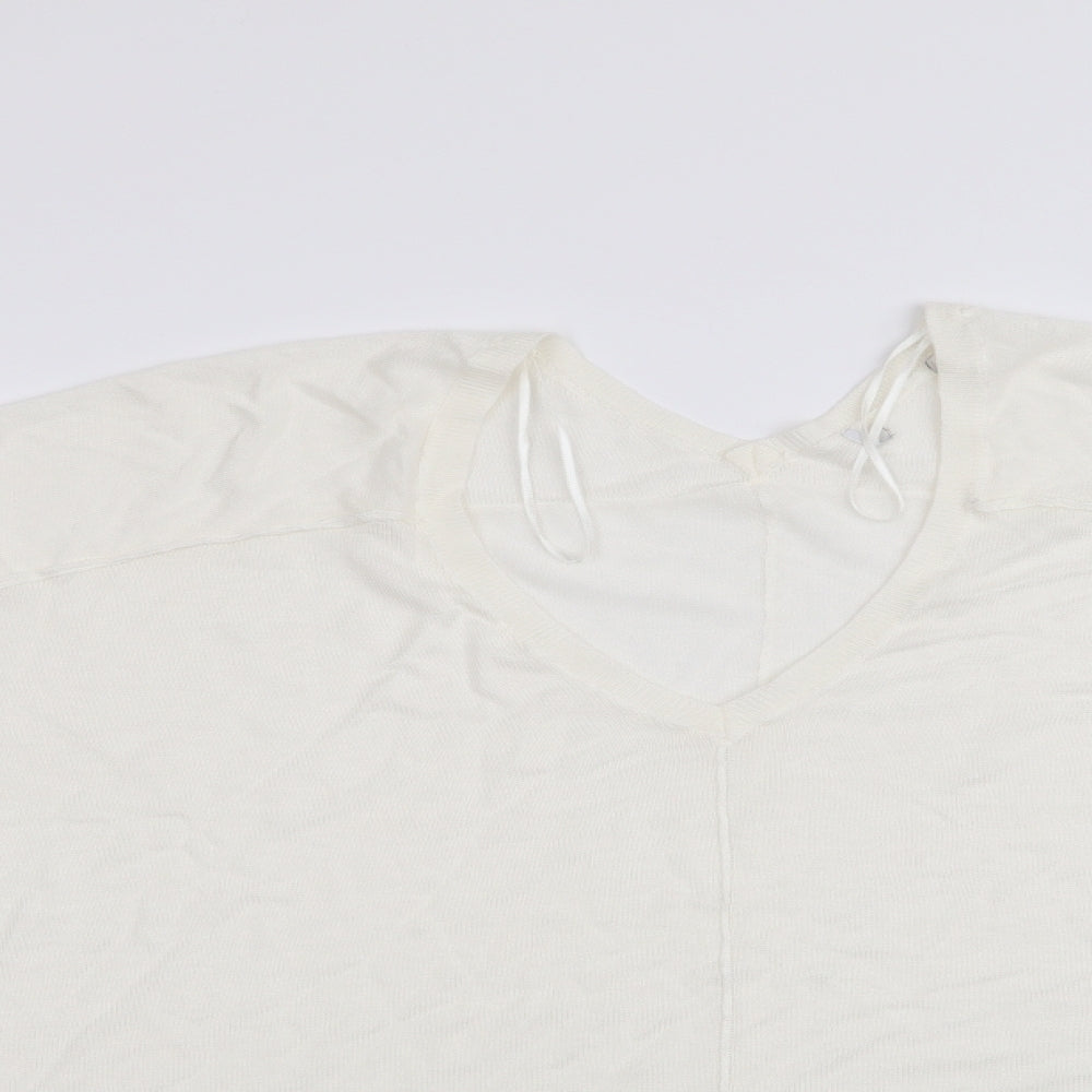 Womens UK Size XL NEXT Ivory Pullover Jumper