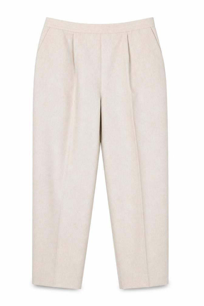 Classics Womens Beige   Trousers  Size 18 L27 in - Back Elastication