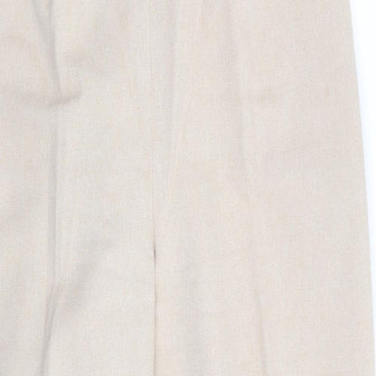 Classics Womens Beige   Trousers  Size 18 L27 in - Back Elastication