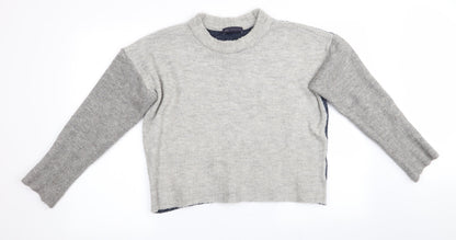 Marks and Spencer Womens Grey   Pullover Jumper Size L