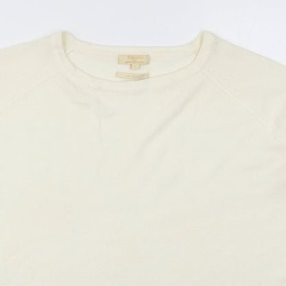 Womens UK Size L Sarah Hamilton Ivory Pullover Jumper