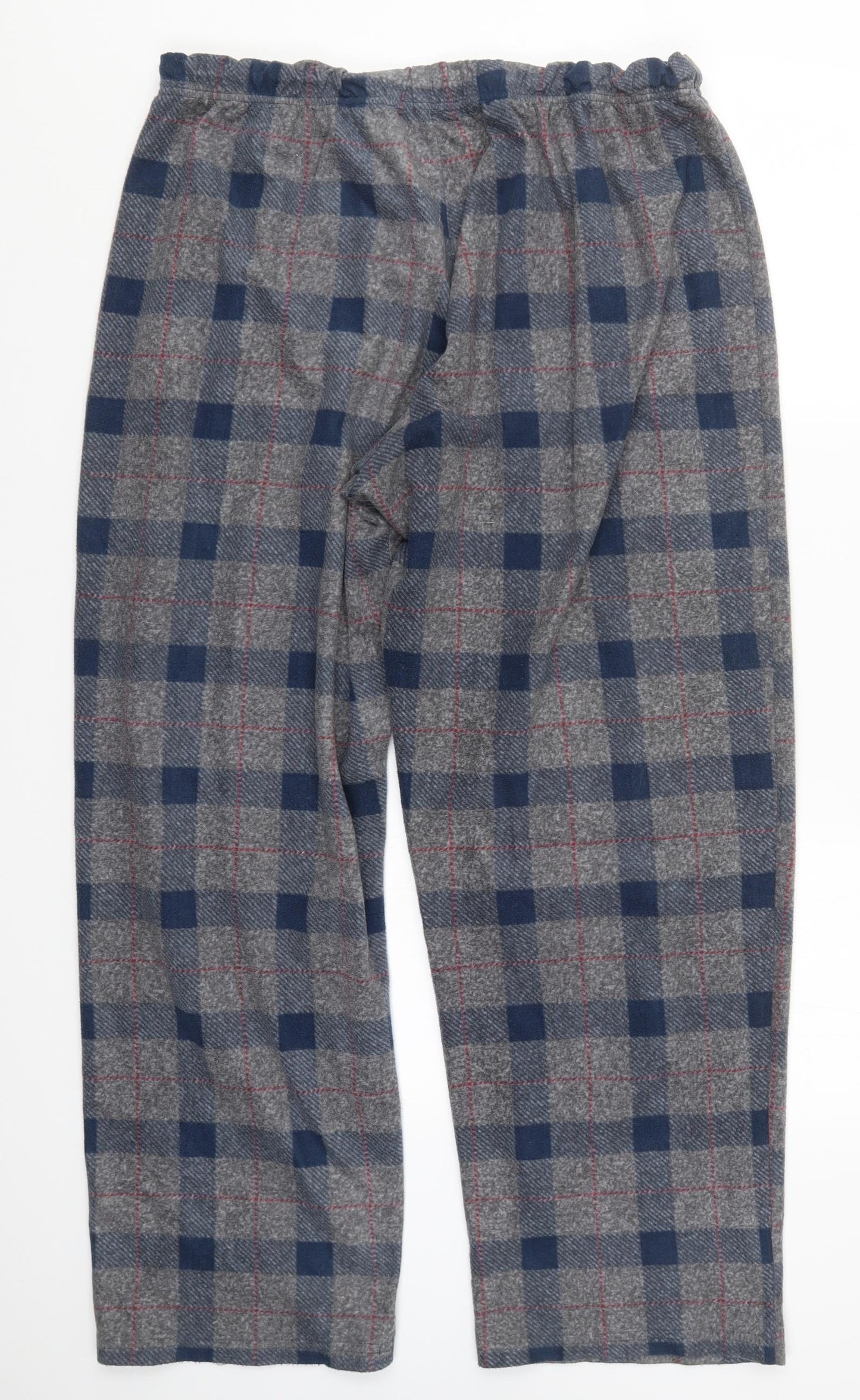 F&F Mens Blue Check  Trousers  Size XL L29 in