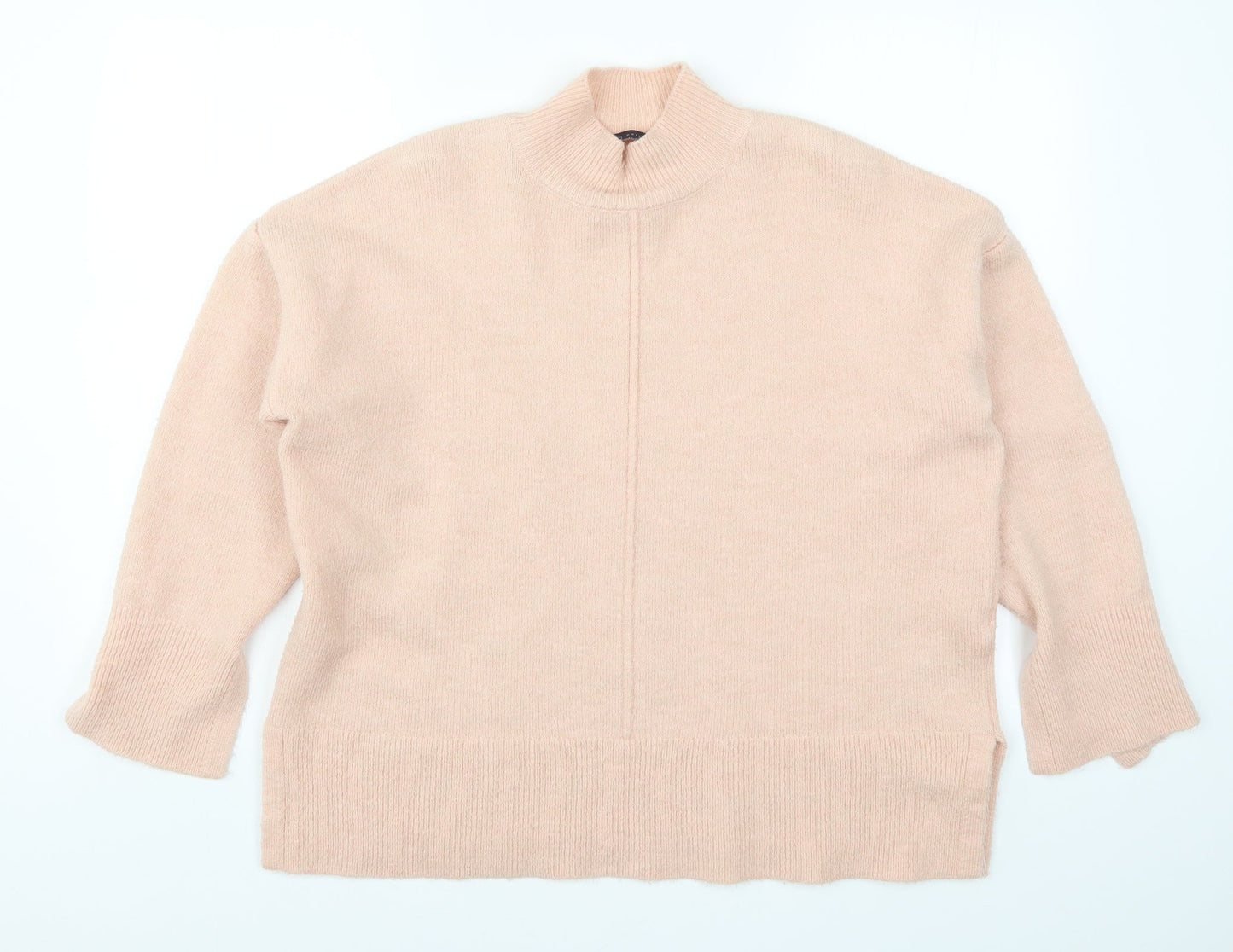 Womens UK Size L Marks and Spencer Pink Pullover Jumper