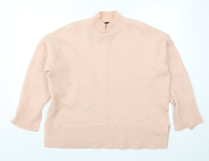 Womens UK Size L Marks and Spencer Pink Pullover Jumper