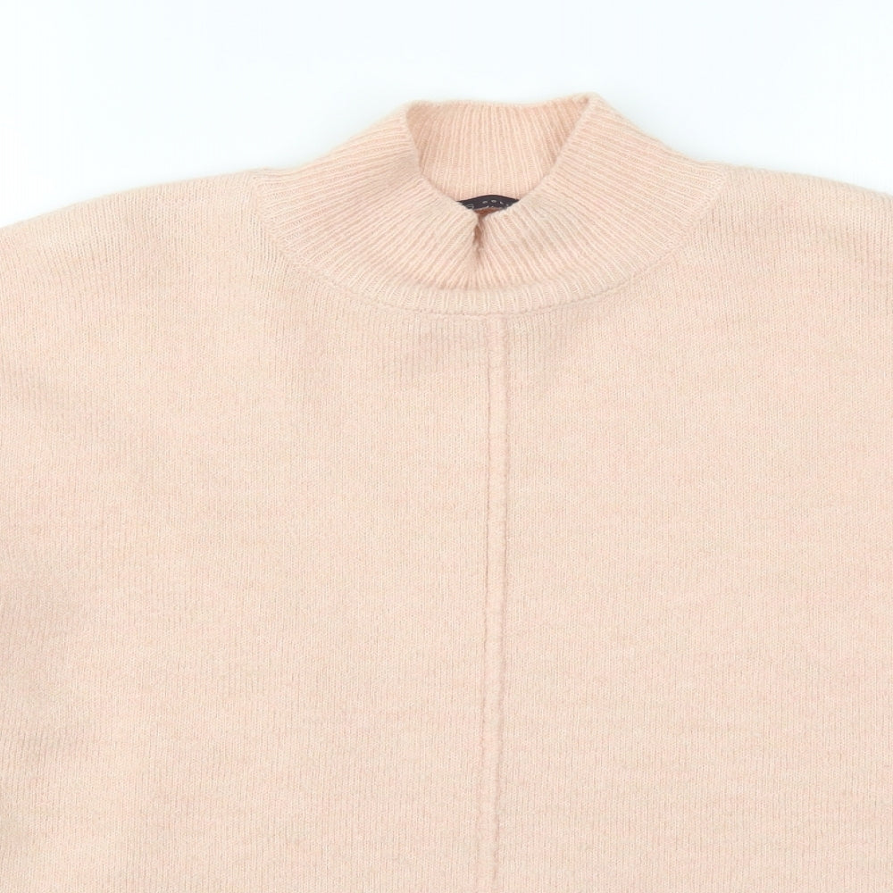 Womens UK Size L Marks and Spencer Pink Pullover Jumper