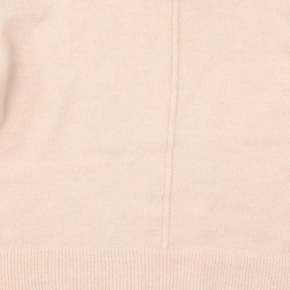 Womens UK Size L Marks and Spencer Pink Pullover Jumper