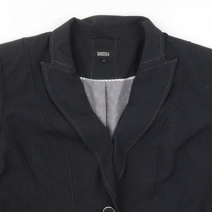 Womens UK Size 14 Marks and Spencer Regular Grey Suit Jacket