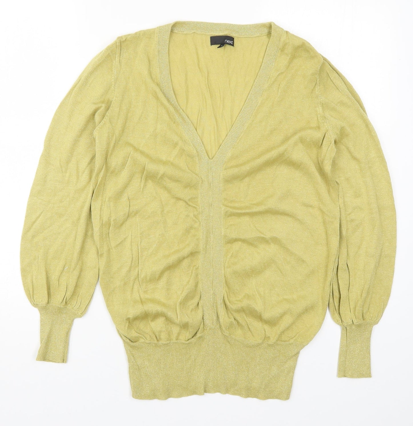 Womens UK Size 16 NEXT Yellow Pullover Jumper