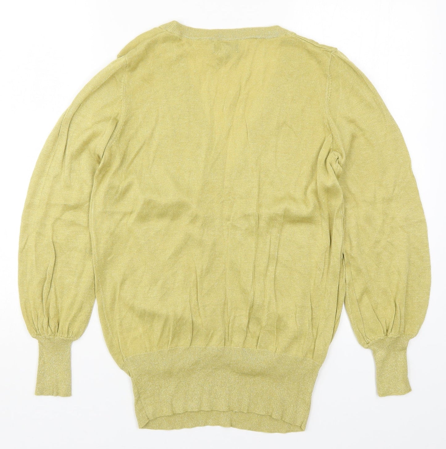 Womens UK Size 16 NEXT Yellow Pullover Jumper
