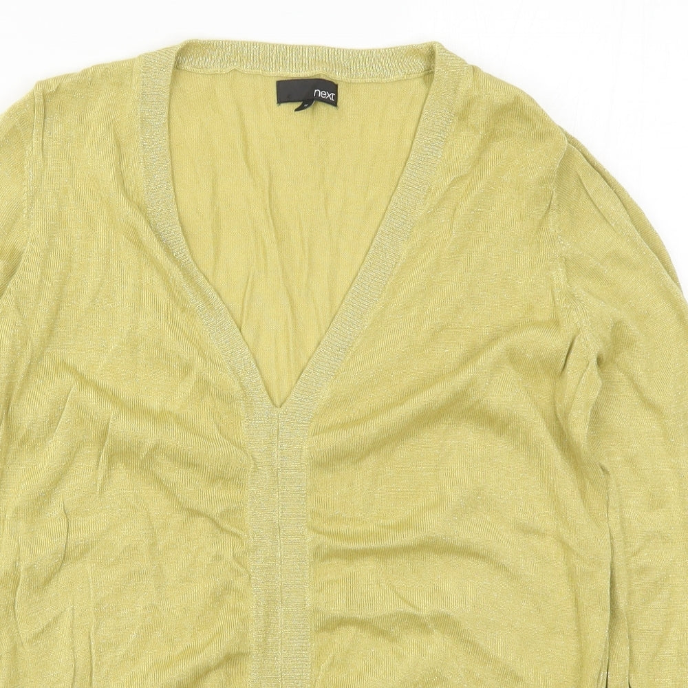 Womens UK Size 16 NEXT Yellow Pullover Jumper