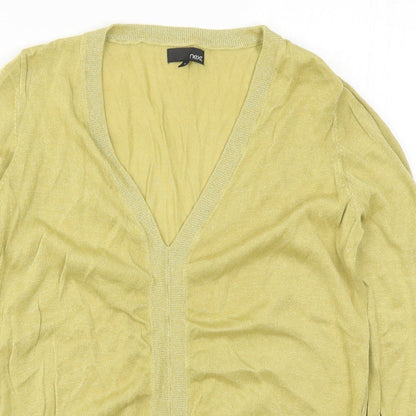 Womens UK Size 16 NEXT Yellow Pullover Jumper