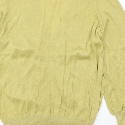 Womens UK Size 16 NEXT Yellow Pullover Jumper