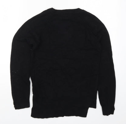 Womens UK Size 12 Atmosphere Black Pullover Jumper
