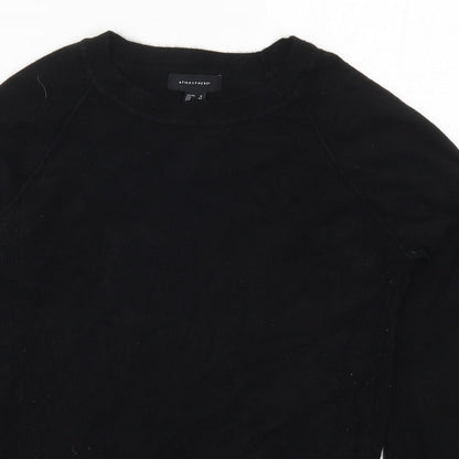Womens UK Size 12 Atmosphere Black Pullover Jumper