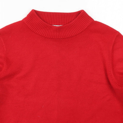Womens UK Size M Klass Red Pullover Jumper