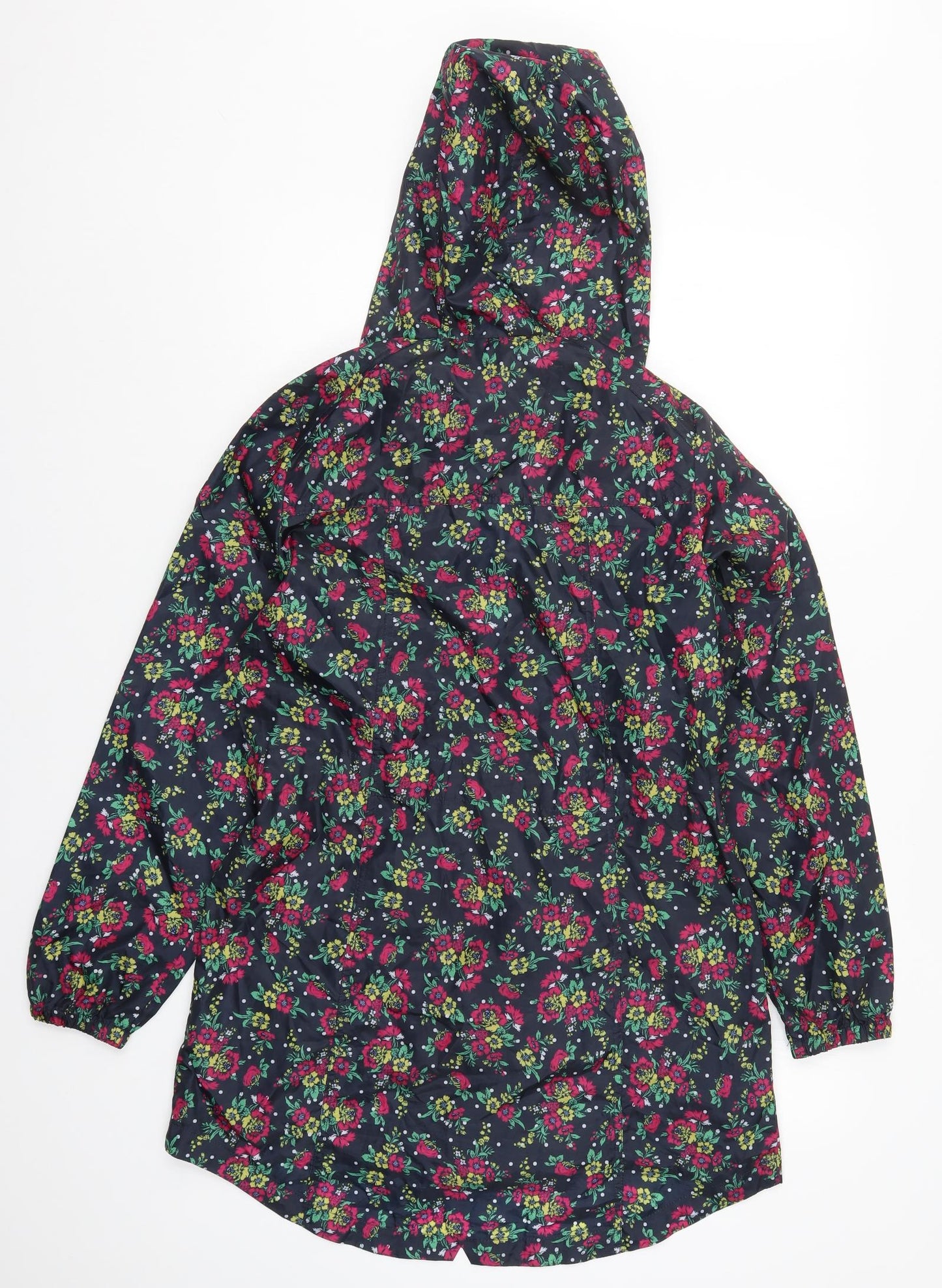 Originals Womens Multicoloured Floral  Anorak Coat Size 10