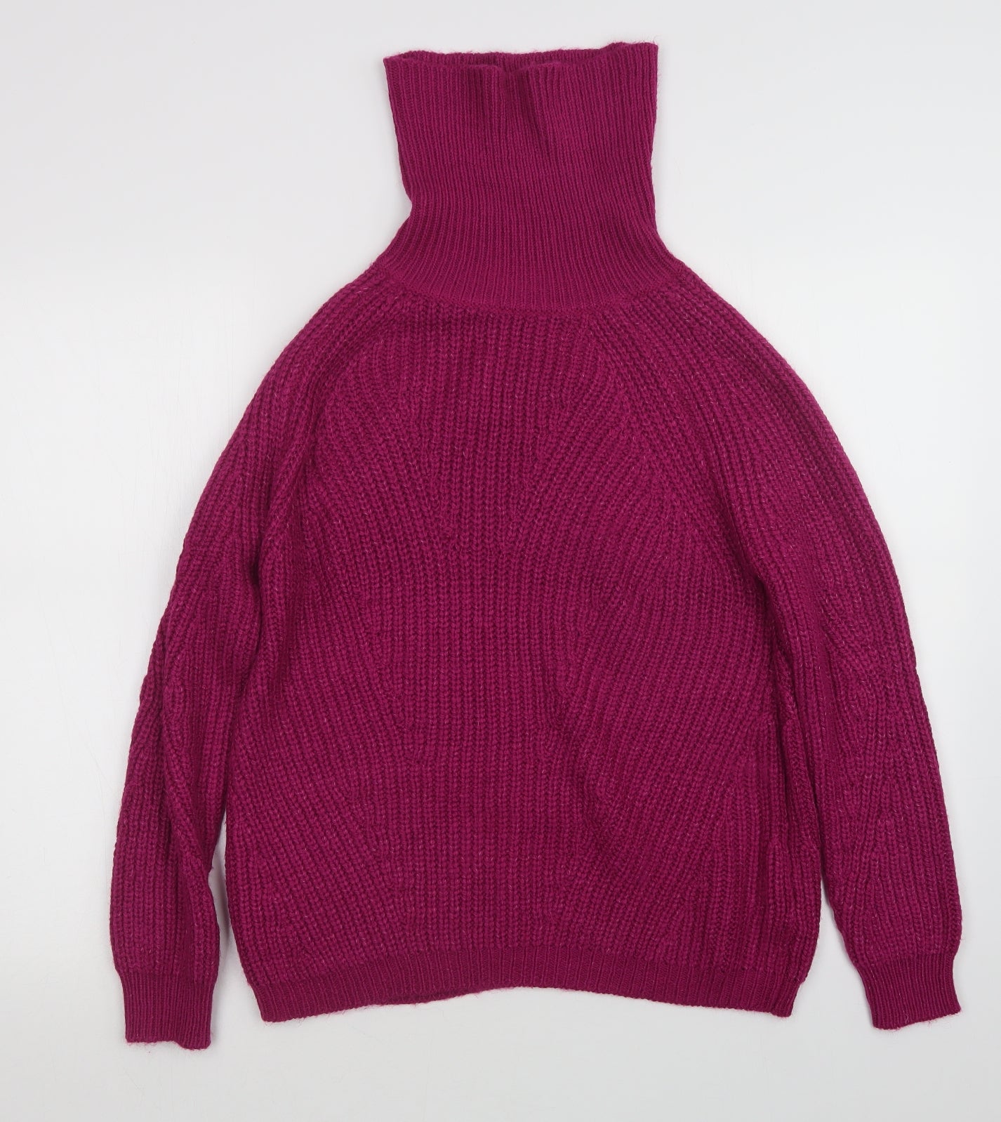 Primark Womens Purple  Knit Pullover Jumper Size 4