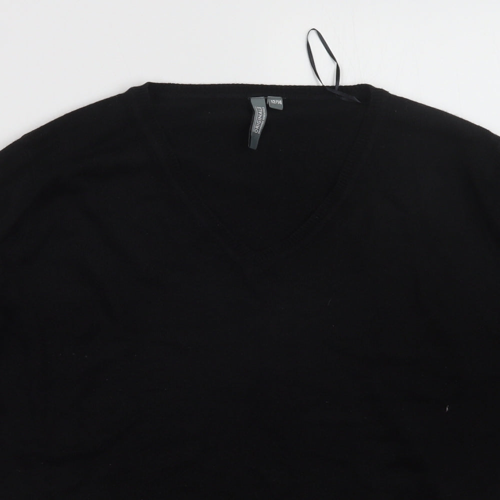 Womens UK Size 12 Originals Black Pullover Jumper