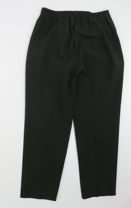 Classics Womens Green   Trousers  Size 12 L26 in