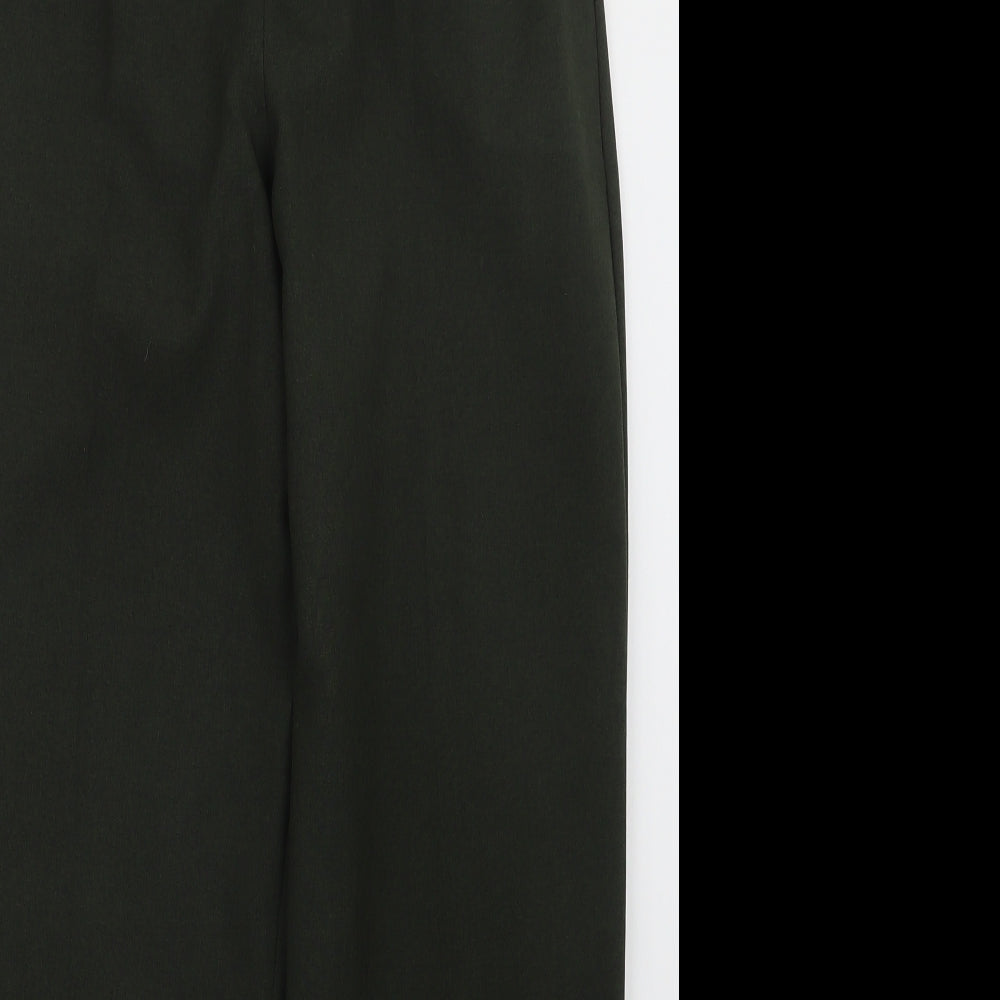 Womens UK Size 12 Classics Regular Fit  Green Trousers