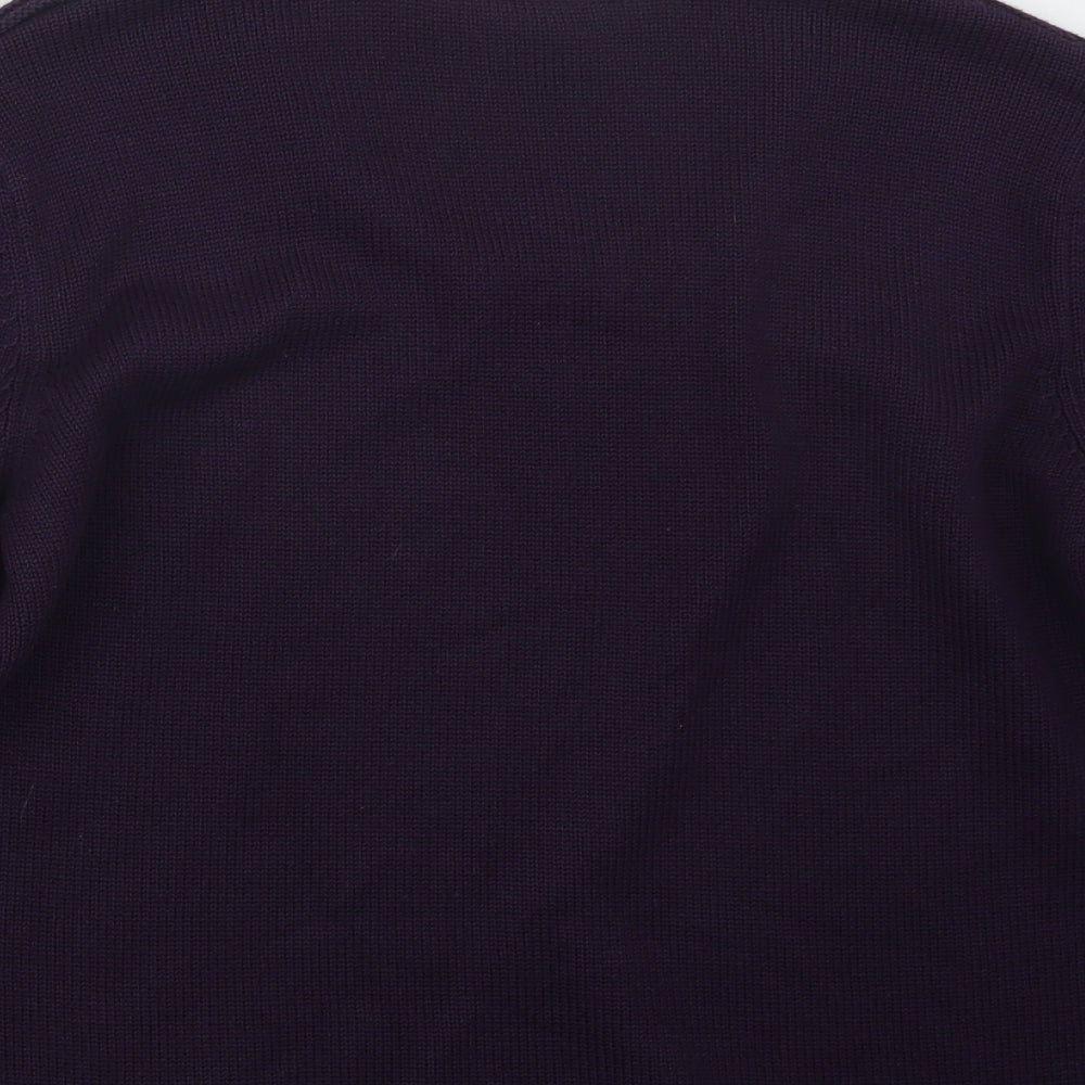 Womens UK Size 16 Olsen Purple Pullover Jumper